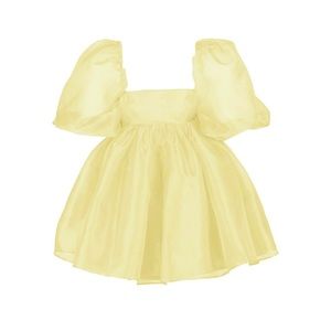 Selkie banana puff dress XL